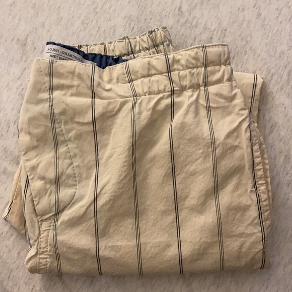 Zara Collection STRIPED POPLIN TROUSERS - Picture 6 of 6